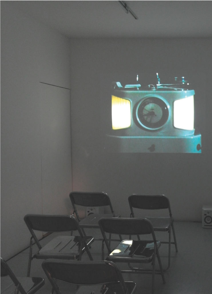 John Smith, The Black Tower, 1985-87. 16mm film transferred to video, color and sound. 24 minutes. Courtesy of the artist, Tanya Leighton Gallery, Berlin, and Lulu, Mexico City. Photograph by Martin Soto.